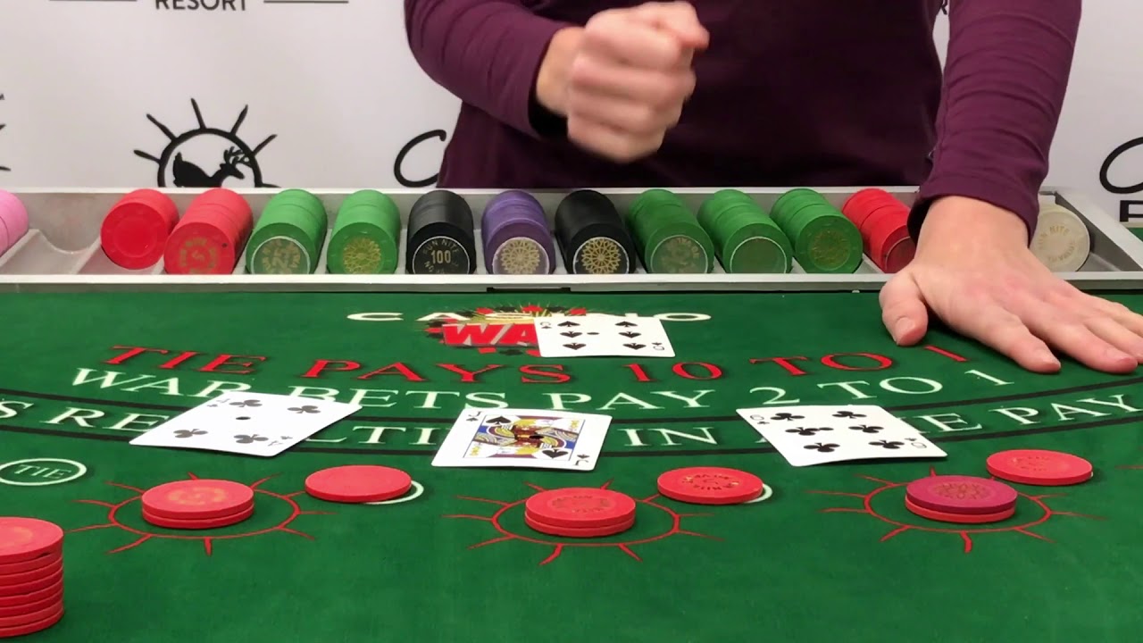 How Do You Bet in Casino War?