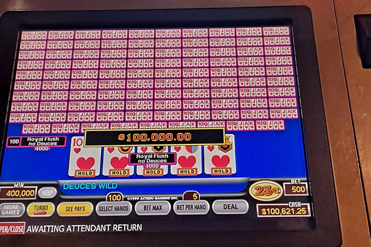 What's the most famous Video Poker win?