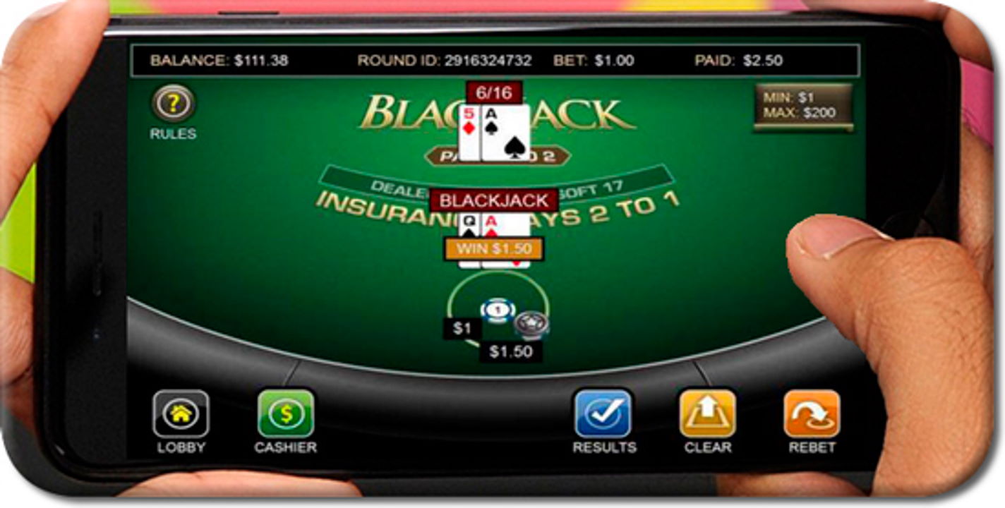 How to play blackjack on a mobile app?