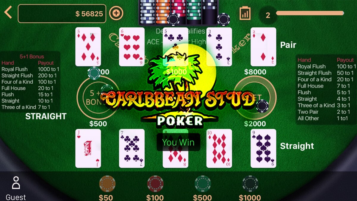 What's the history of Caribbean Stud Poker tournaments?