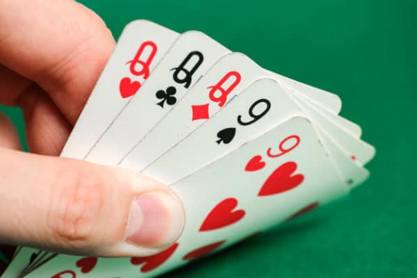 What is a full house in poker?