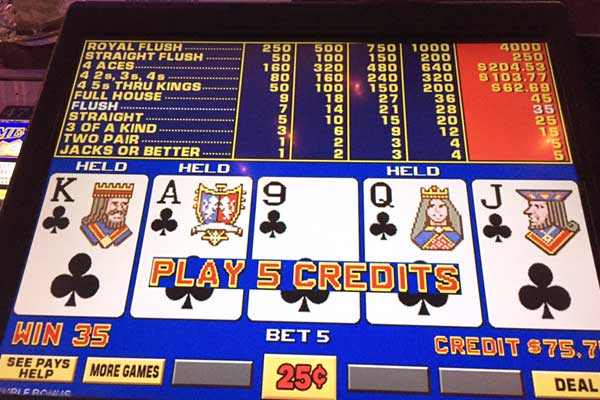 What are the most famous Video Poker casinos in Las Vegas?
