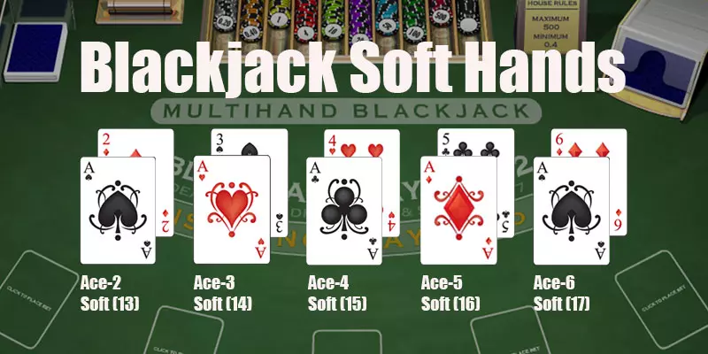 How to handle soft hands in blackjack?