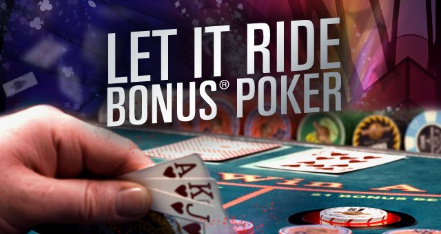 How does the Let It Ride bonus bet work?
