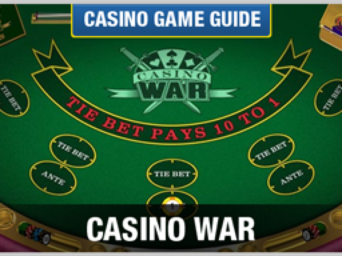 How Do Ties Work in Casino War?