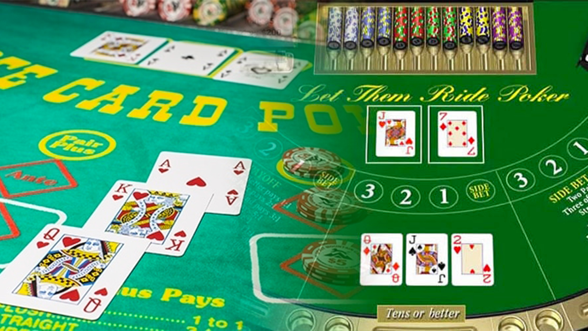 How does Let It Ride compare to traditional poker games?